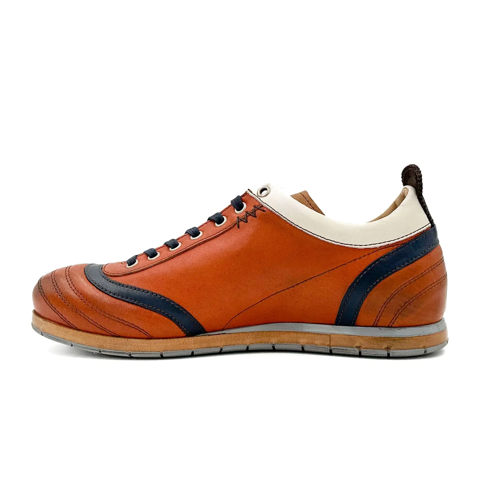 Kamo-Gutsu TIFO 060 Sneaker (Men) - Mattone Combi