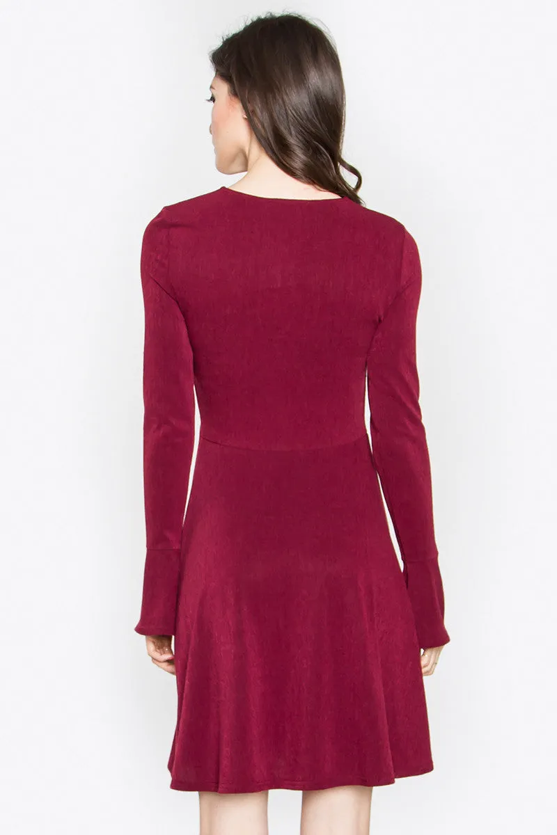 KEIRA LACE-UP DRESS