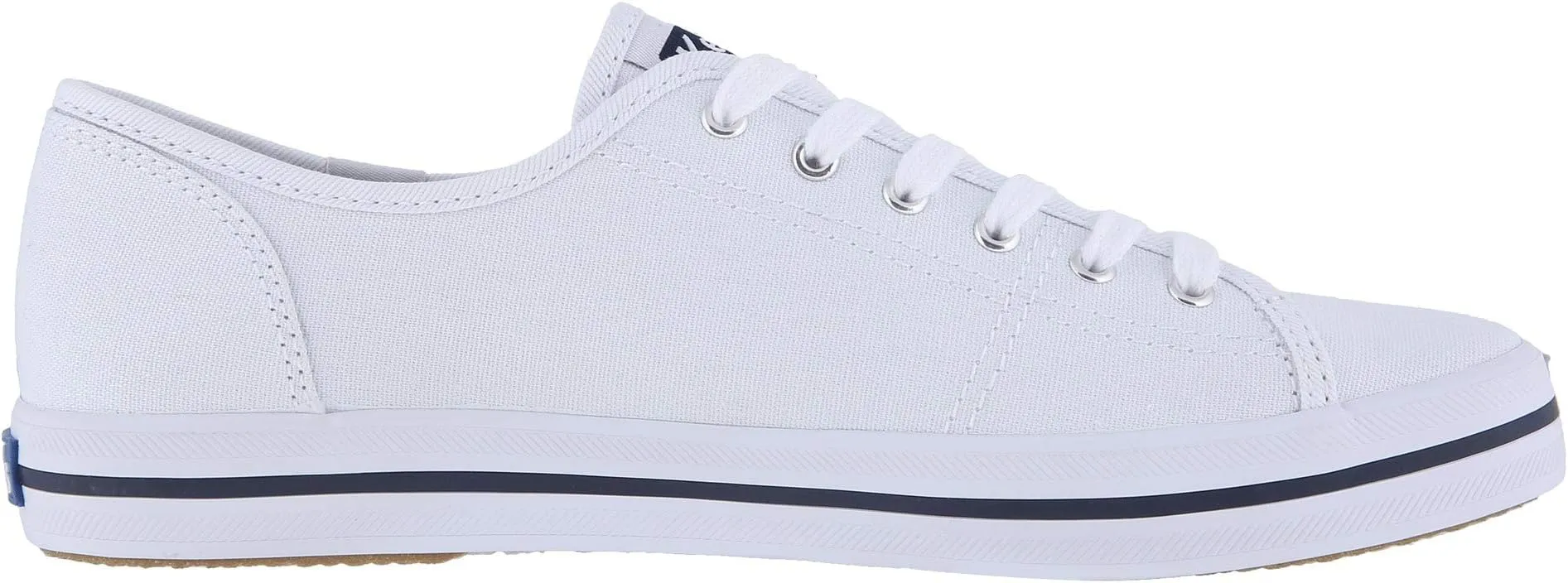 Kickstart Lace Up Keds, white