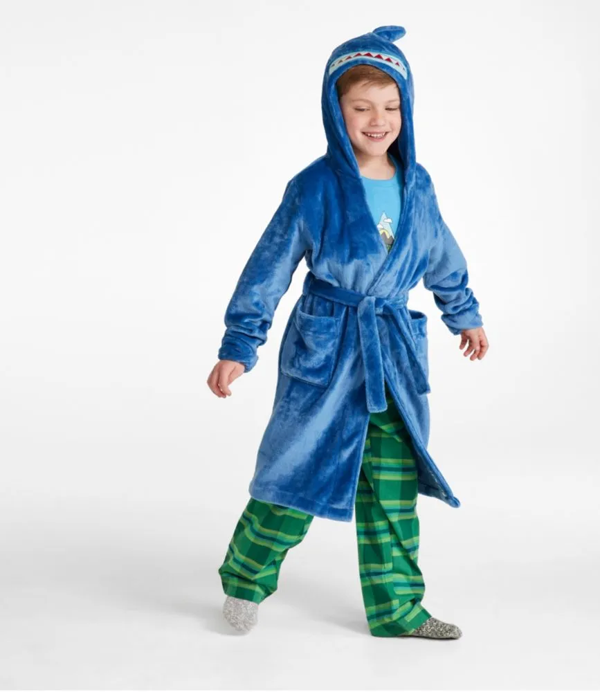 Kids' Cozy Animal Robe, Hooded