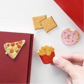 Letter Lovers Calories Healing Food DIY Embroidery Stickers Patch Stickers NP-H7TIY-906