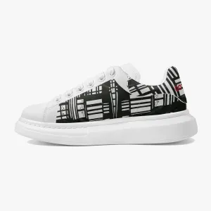 Lifestyle Low-Top Leather Sneakers City Windows