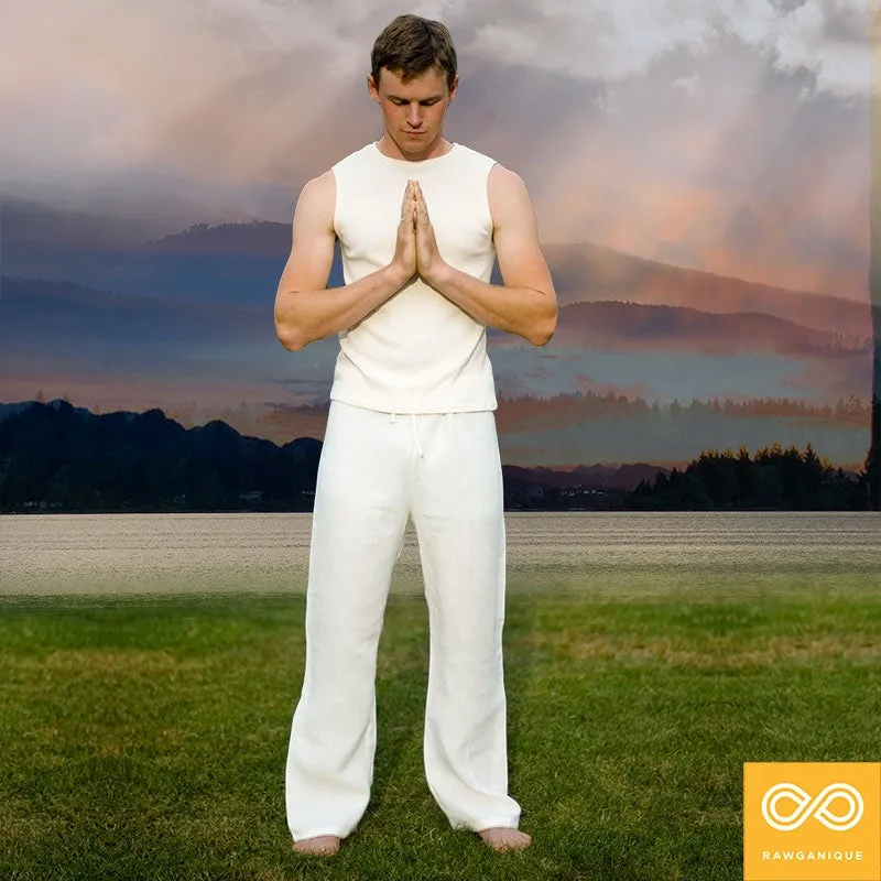 LUCA Elastic-free 100% Organic Hemp Meditation Pants (Regular Rise) (Closeout - Final Sale)