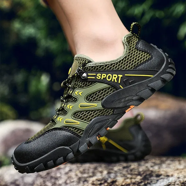 Men Shoes New Anti-skid and Wear-resistant Hiking Shoes