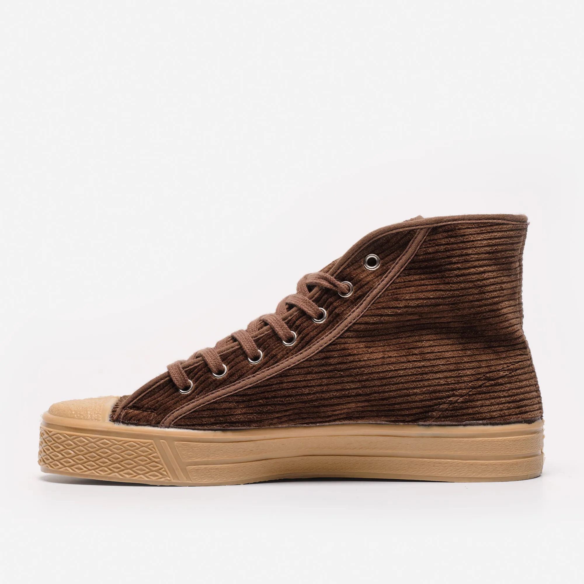 MILITARY CORD HIGH TOP - BROWN