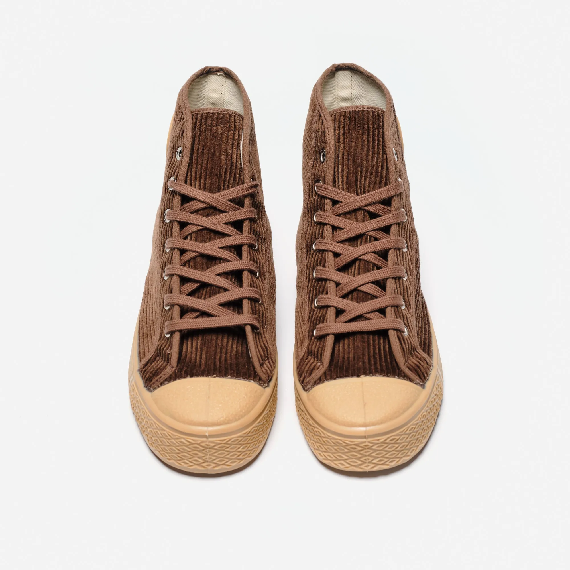 MILITARY CORD HIGH TOP - BROWN