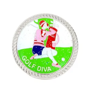 Navika Glitzy Ball Marker Kicks Set - Golf Diva