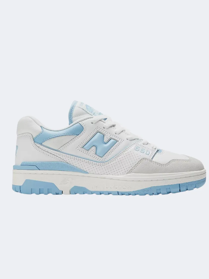 New Balance 550 Unisex Lifestyle Shoes Munsell White/Blue