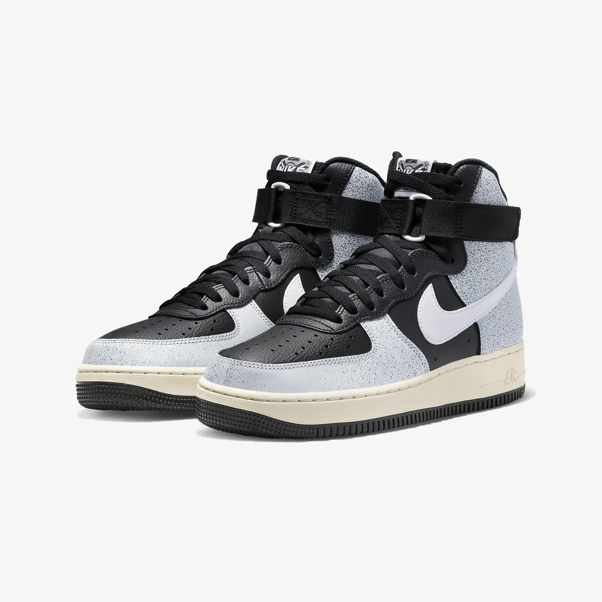 Nike | AIR FORCE 1 HIGH '07 LX { BLACK/BEACH/SMOKE