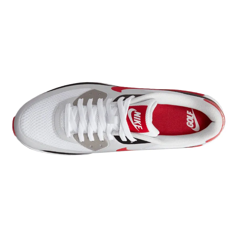 NIKE Air Max 90G Men's Spikeless Shoes (White/Red/Black)