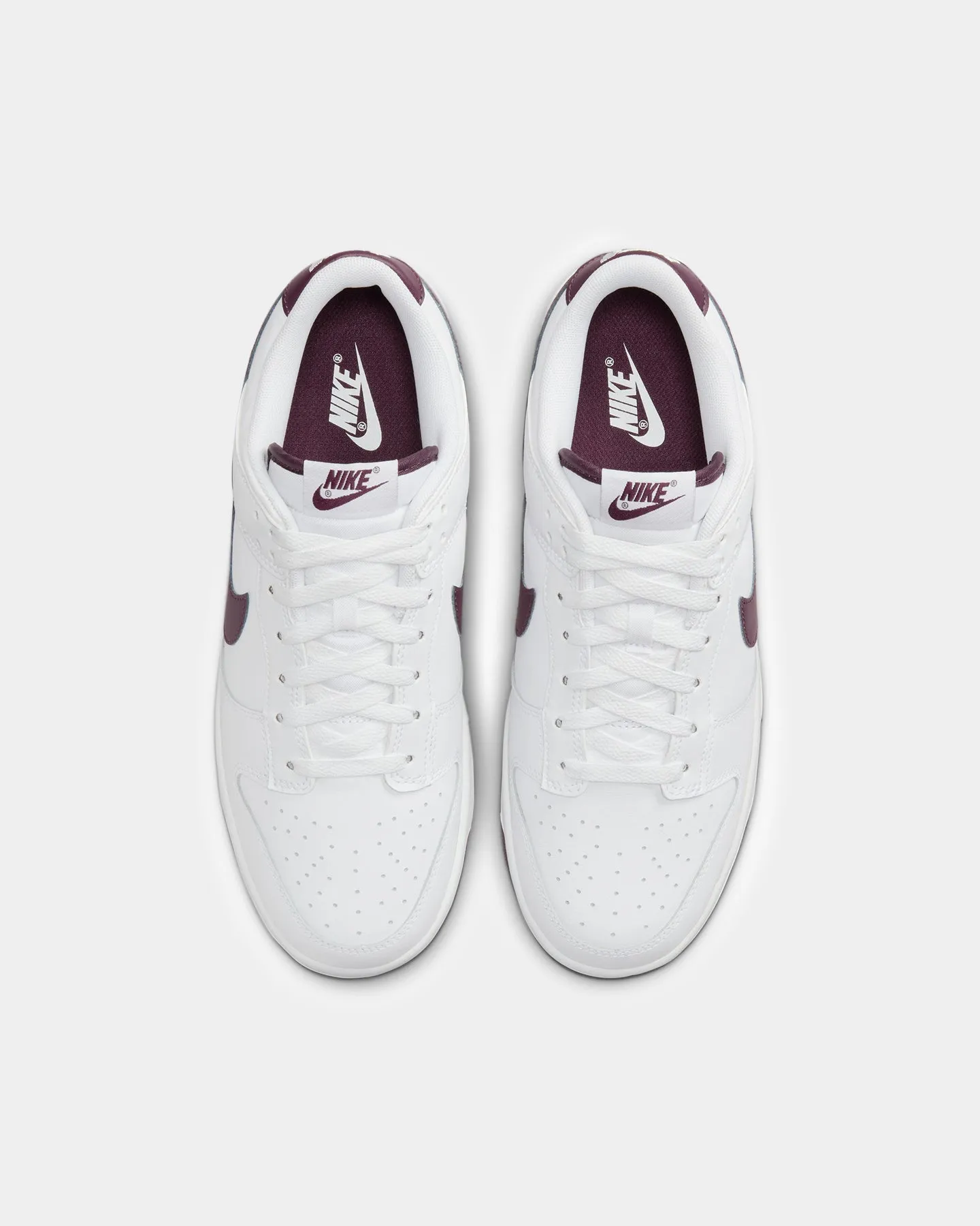 Nike Dunk Low Retro "Night Maroon" White/Night Maroon