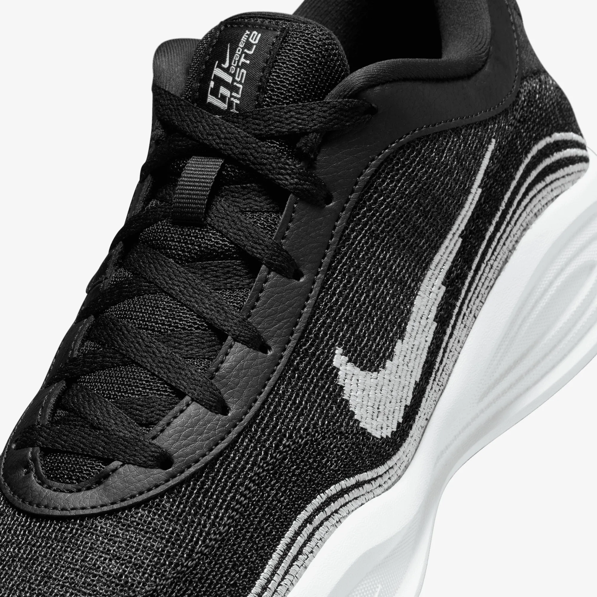 NIKE | G.T. HUSTLE ACADEMY EP { BLACK/WHITE