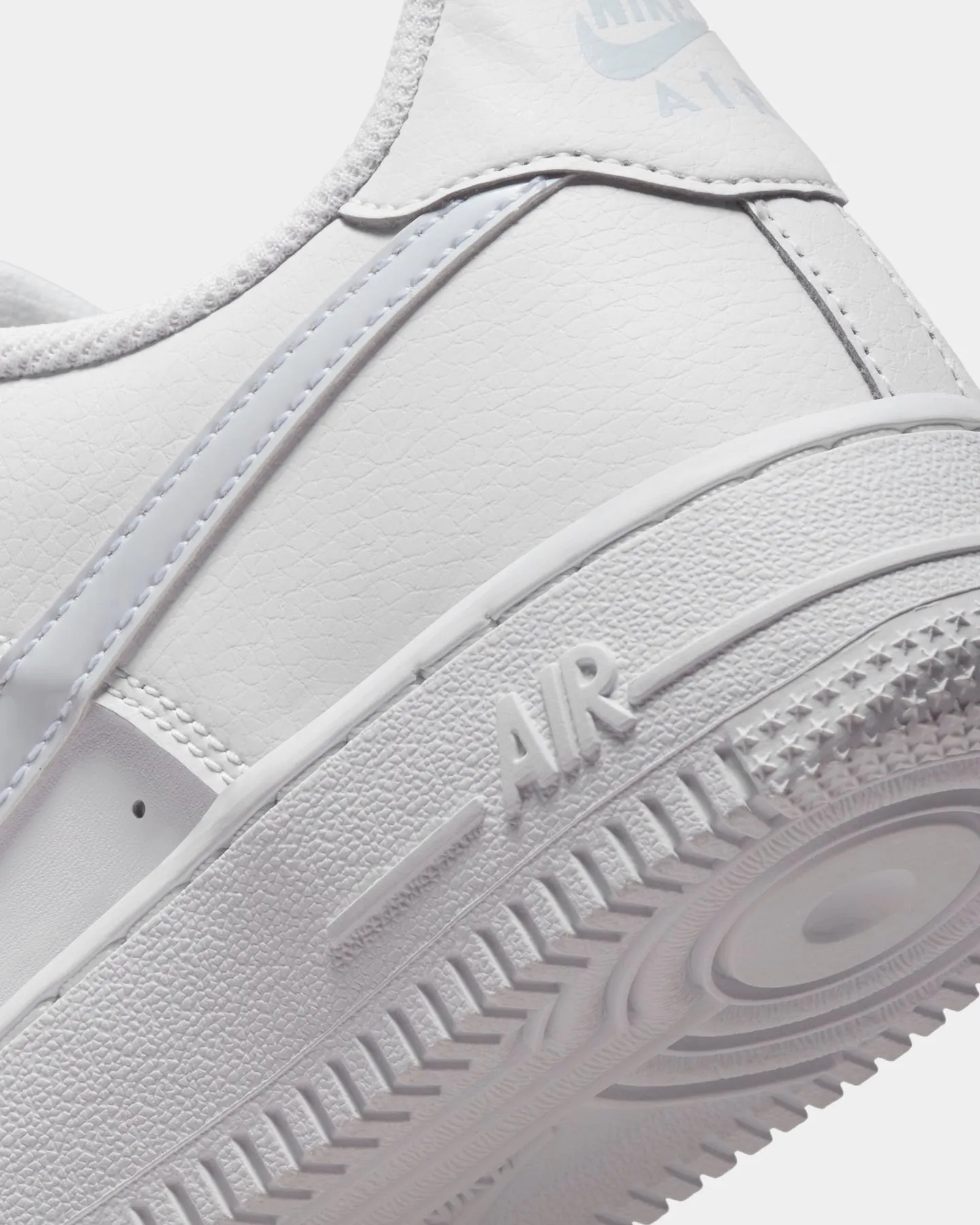 Nike Kids' Air Force 1 (GS) White/Aura