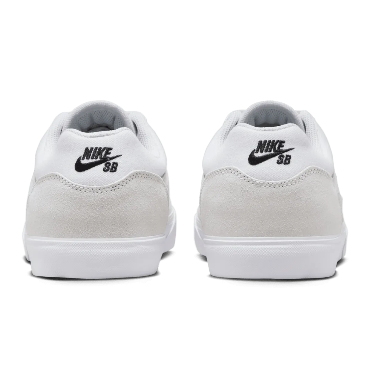 Nike SB Malor Skateboard Shoe - White/Black-Summit White-Gum Light Brown