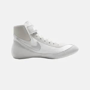 Nike SpeedSweep 7 Men's Wrestling Shoes -White/Metallic Silver/Metallic Silver