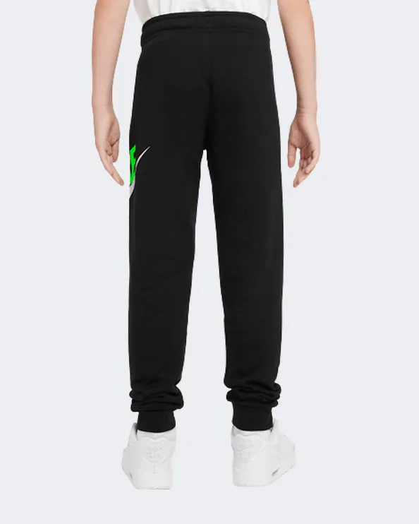 Nike Sportswear Club Fleece Boys Lifestyle Pant Black/Green