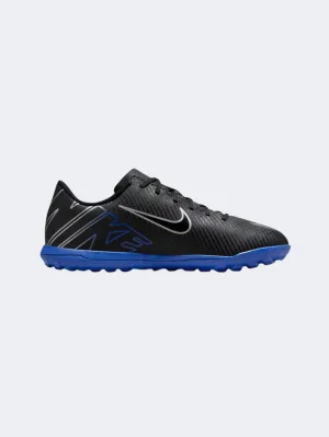 Nike Vapor 15 Club Gs Football Shoes Black/Blue/Chrome