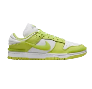 Nike Women's Dunk Low Twist Shoes - Light Lemon Twist