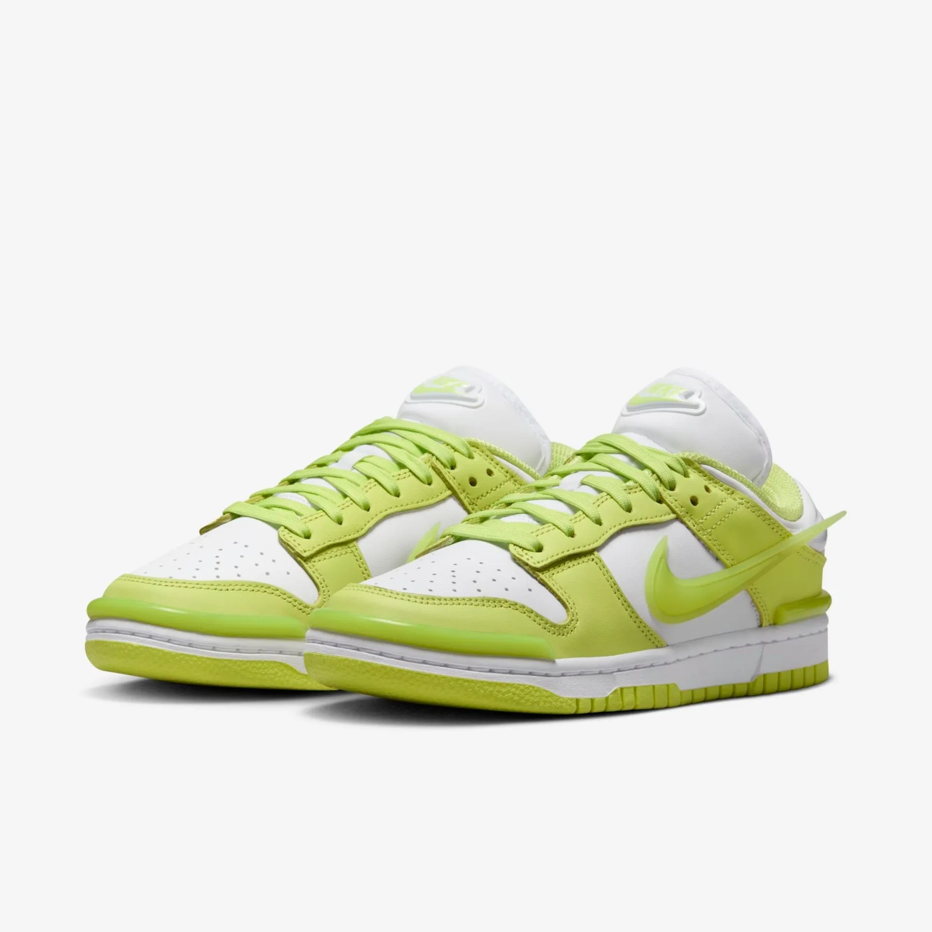 Nike Women's Dunk Low Twist Shoes - Light Lemon Twist