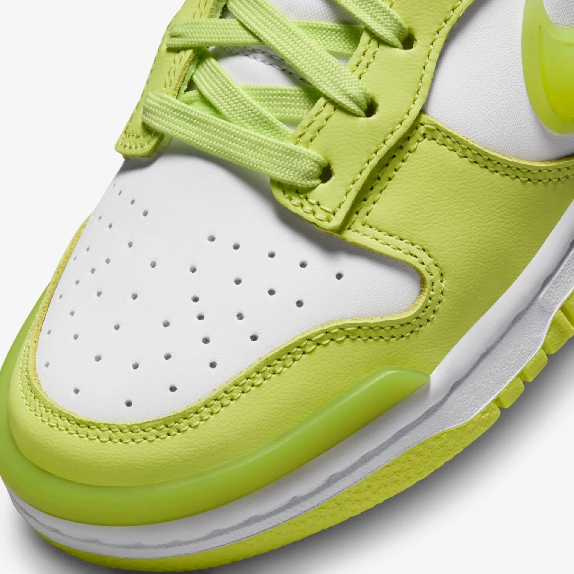 Nike Women's Dunk Low Twist Shoes - Light Lemon Twist