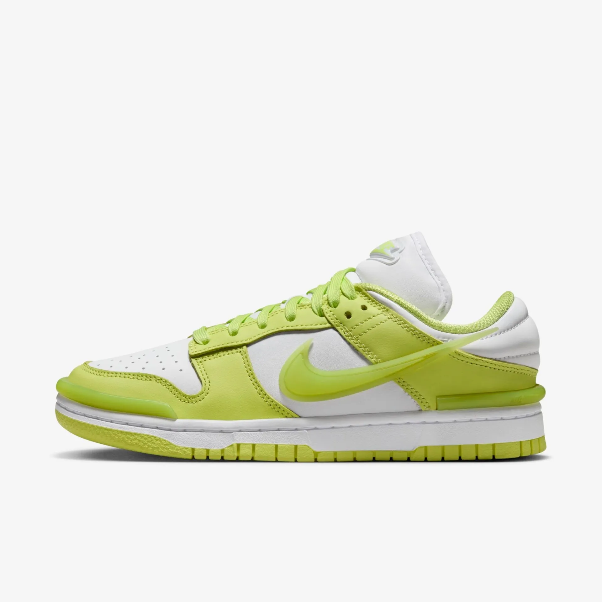 Nike Women's Dunk Low Twist Shoes - Light Lemon Twist