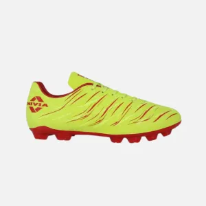 Nivia Carbonite 6.0 Kids Unisex Football Shoes -SULPHUR GREEN