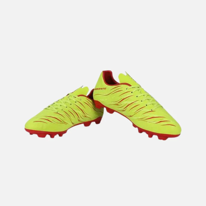 Nivia Carbonite 6.0 Kids Unisex Football Shoes -SULPHUR GREEN