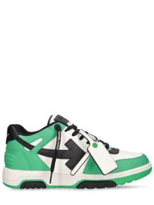 Off-White   Out Of Office leather sneakers 