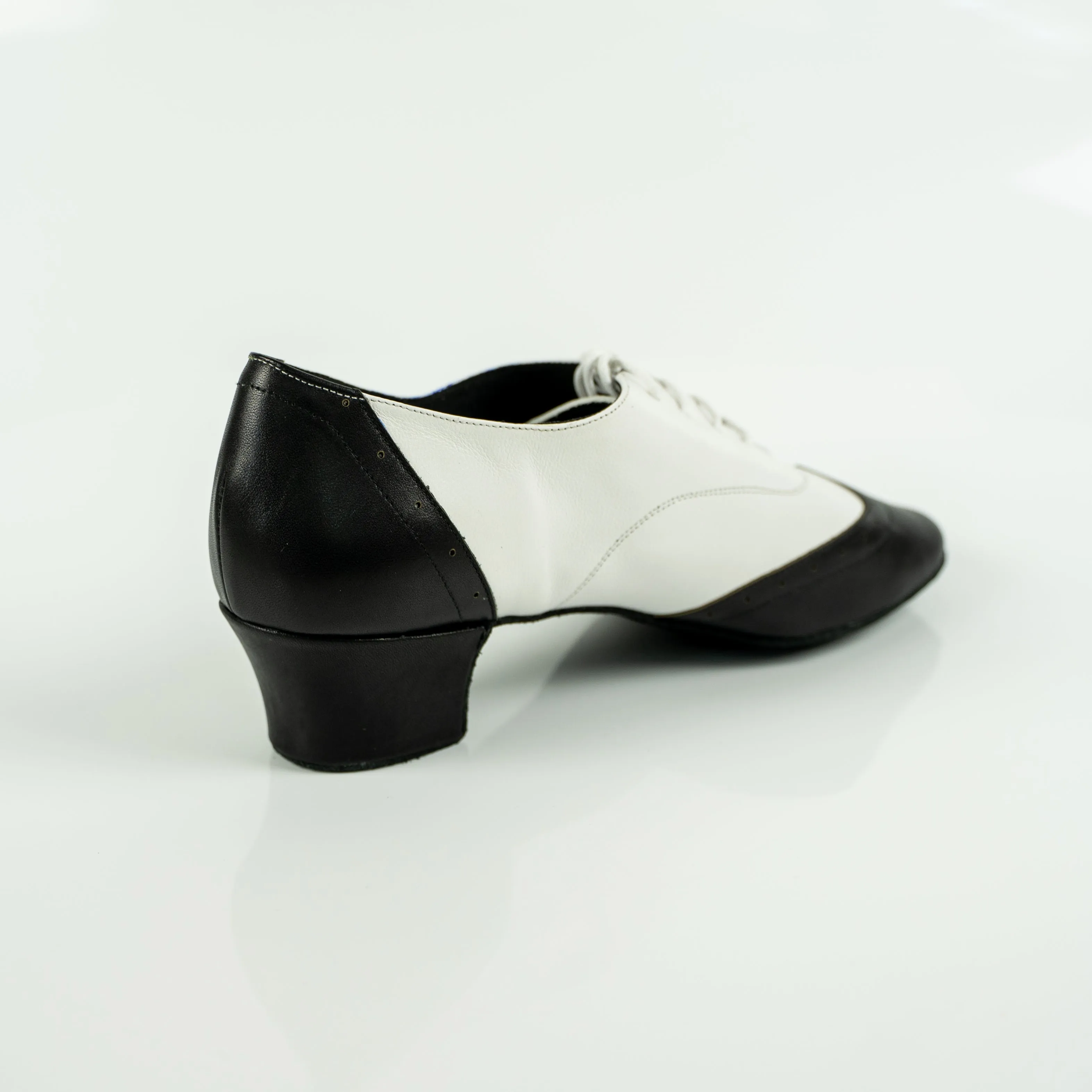 Polanski Black & White Men’s Mambo Cuban Latin Classic Dance Shoes