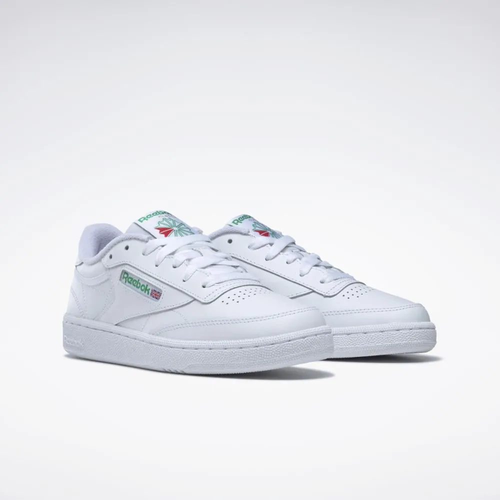 Reebok Footwear Women Club C 85 Shoes FTWR WHT/FTWR WHT/GOLD MET.