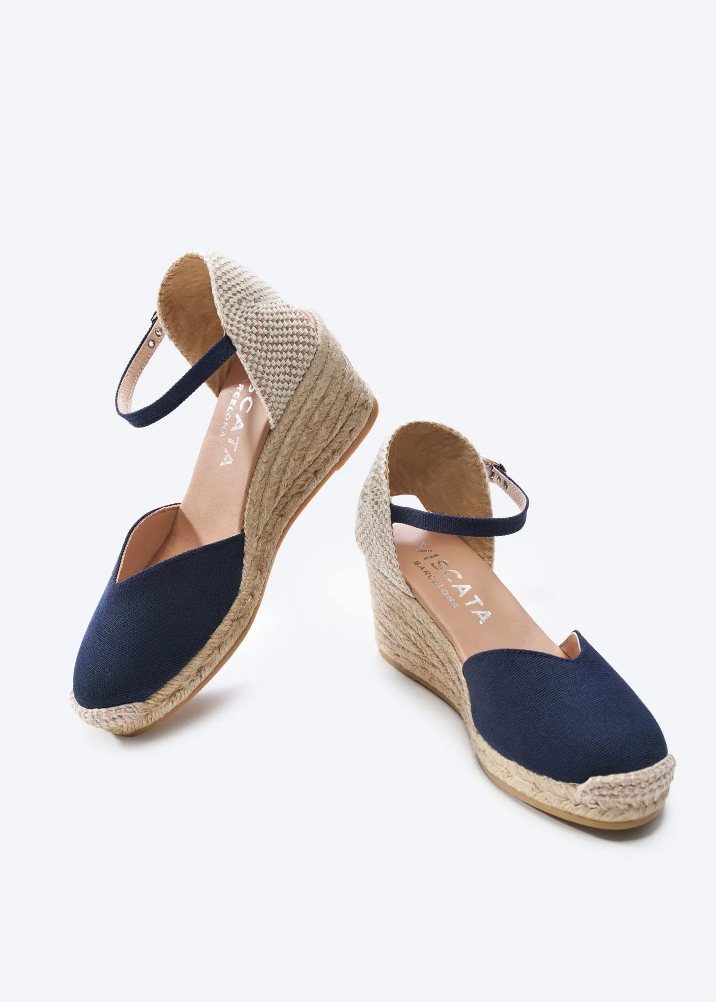 Reus Canvas Espadrille Wedges