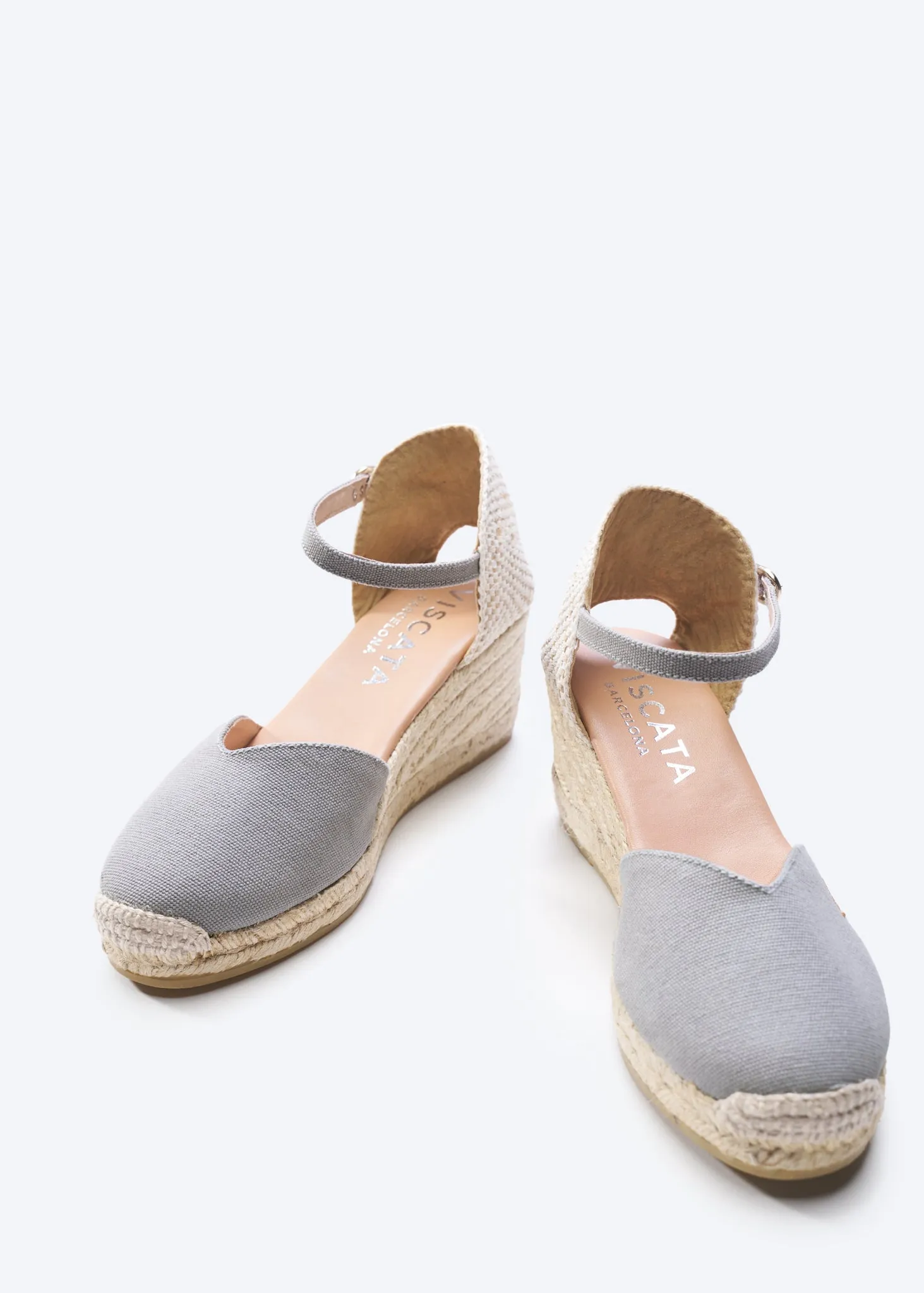 Reus Canvas Espadrille Wedges