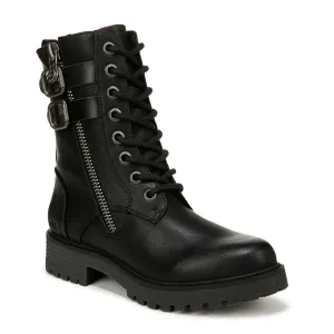 Rissi Lace Up Boot - Black