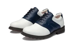 Scottsdale 06 White|Blue  Men's Golf Shoes   S006 01