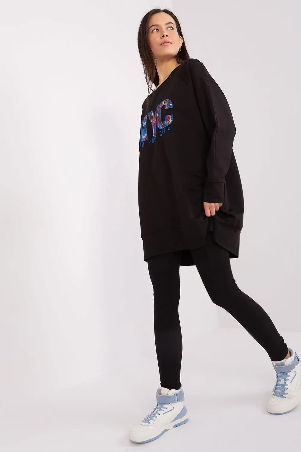 Seamless Comfy Luxe Graphic Hoodie Set