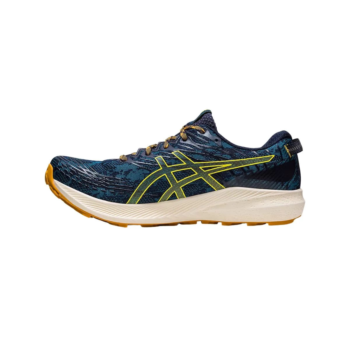 Shoes Asics Fuji Lite 3 Blue Yellow