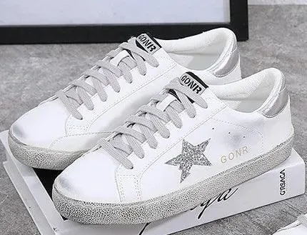 Skateboarding Sneakers Vintage Star Dirty Tennis Shoes