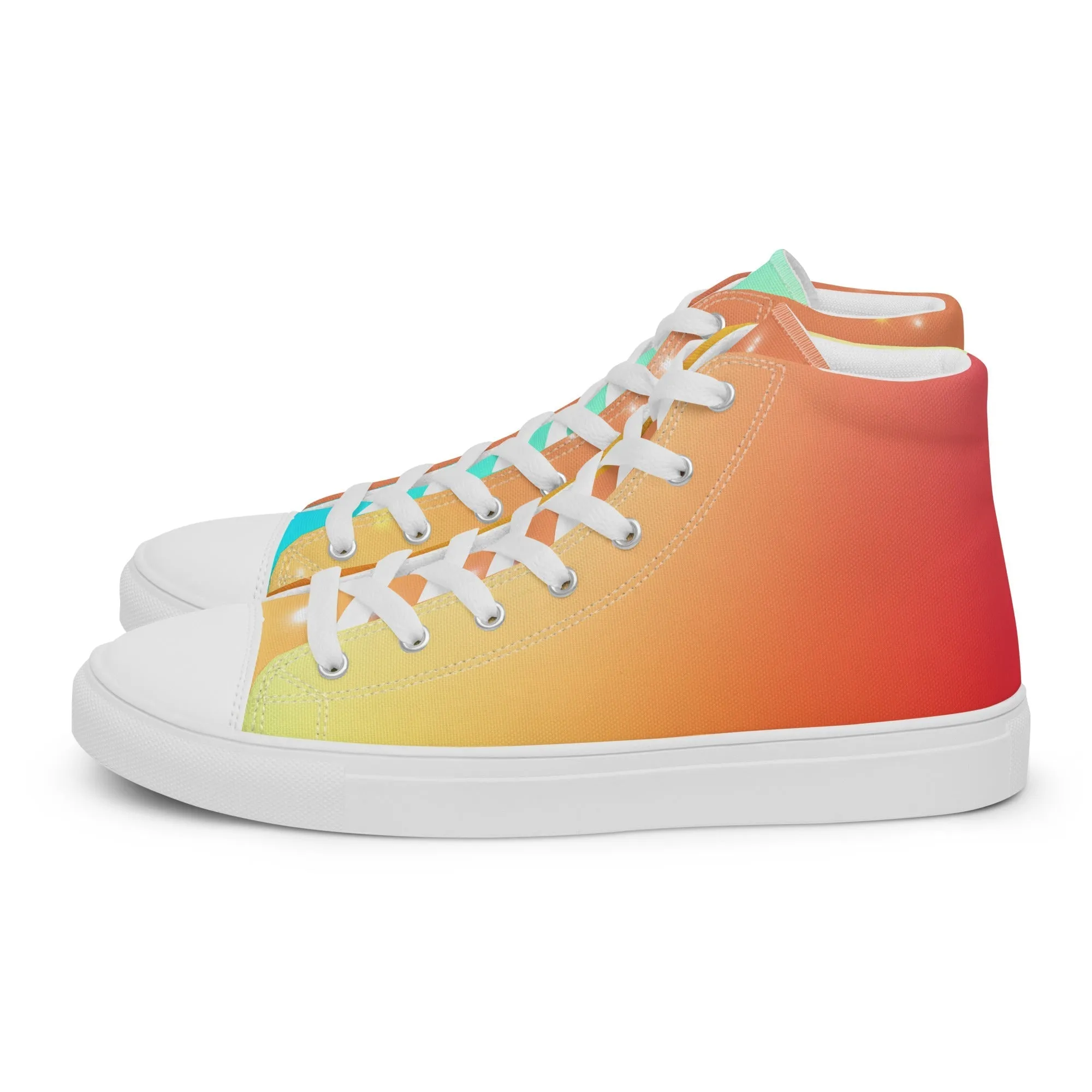 Starshine Women’s Lace-Up Canvas High-Top Sneakers