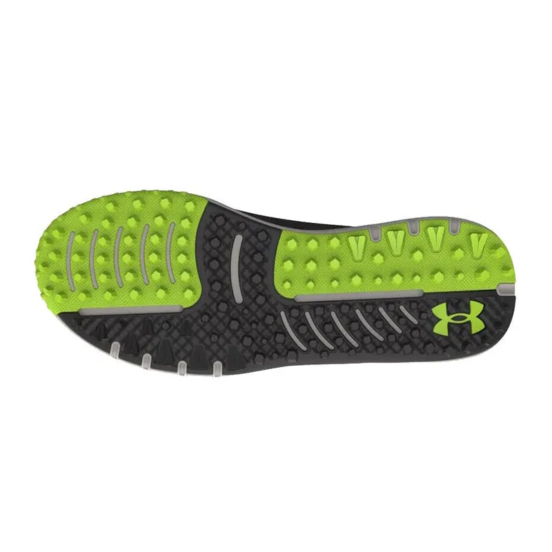 UNDER ARMOUR Charged Curry Men's Spikeless Shoes (Black/Ash/Lime)