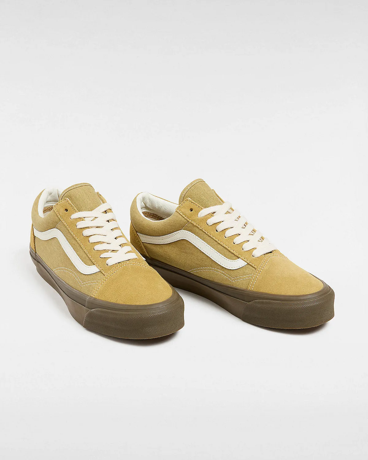 VANS Unisex Old Skool Trainers - Salt Wash Yellow