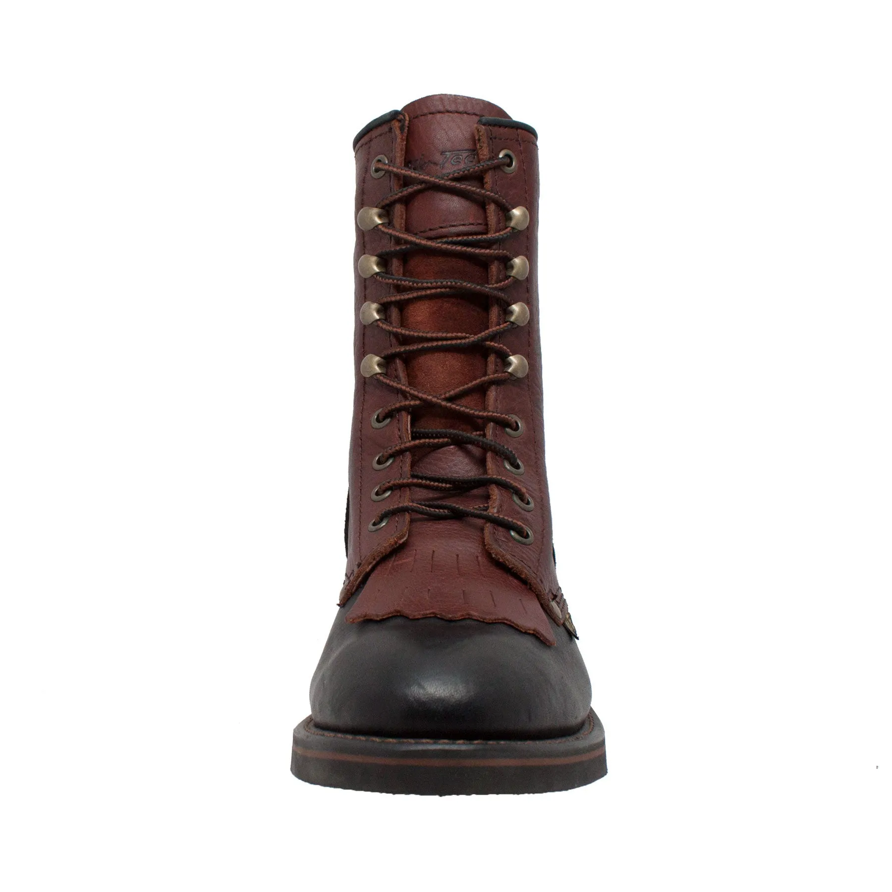 Women's 8" Black/Dark Cherry Packer - 2179