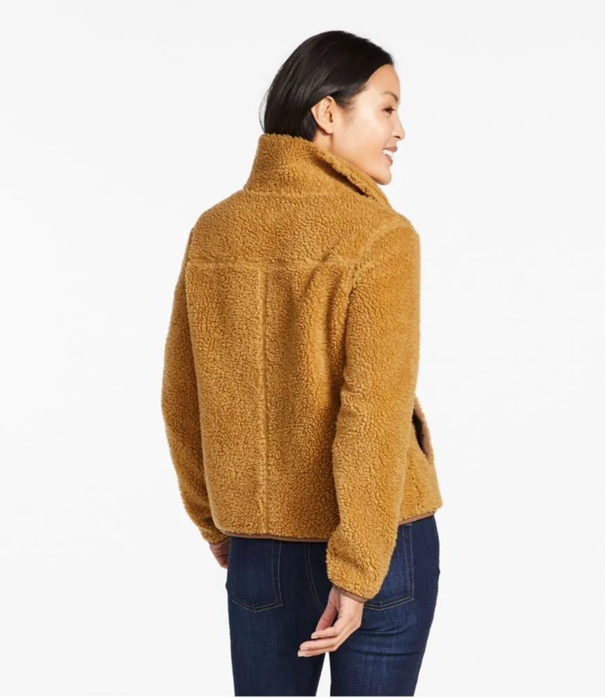 Women's Bean's Sherpa Fleece Jacket