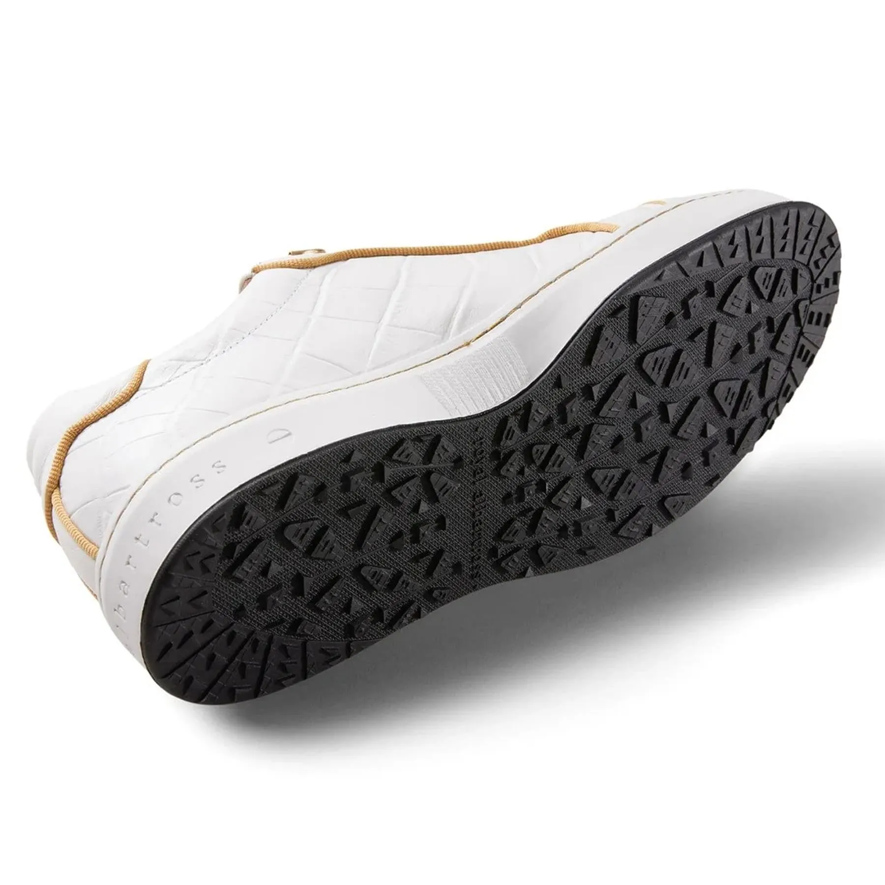 Womens Buckingham Golf Shoe White/Gold - AW24