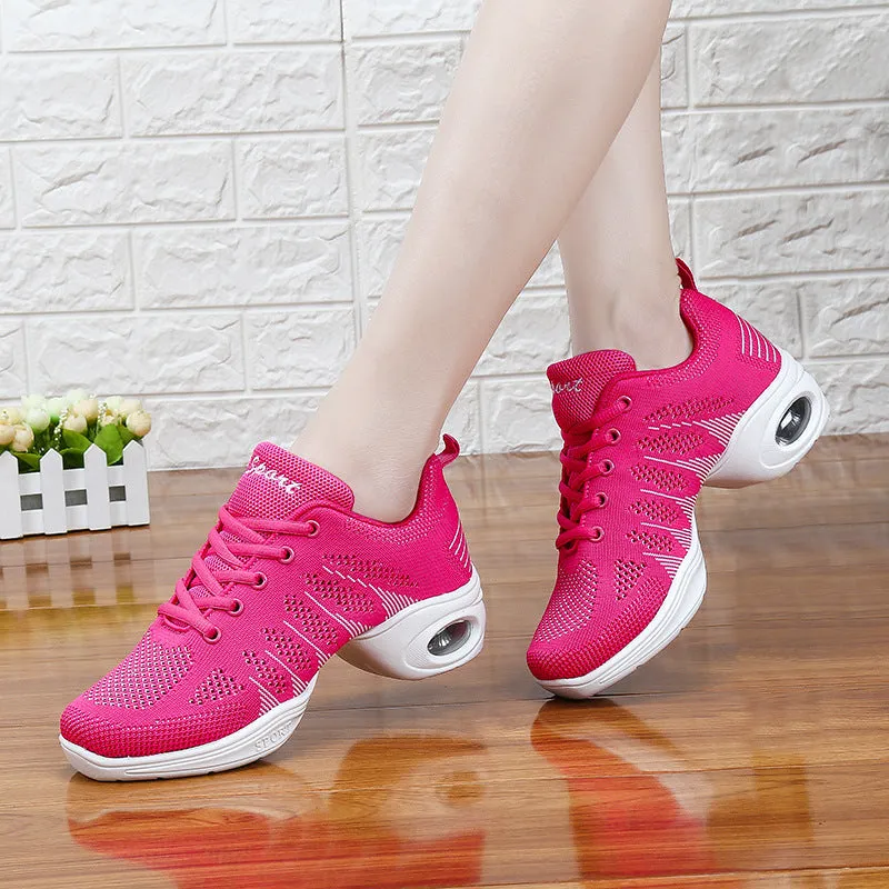 Women's Dance Sneakers Practice Trainning Dance Shoes Modern Jazz Dance