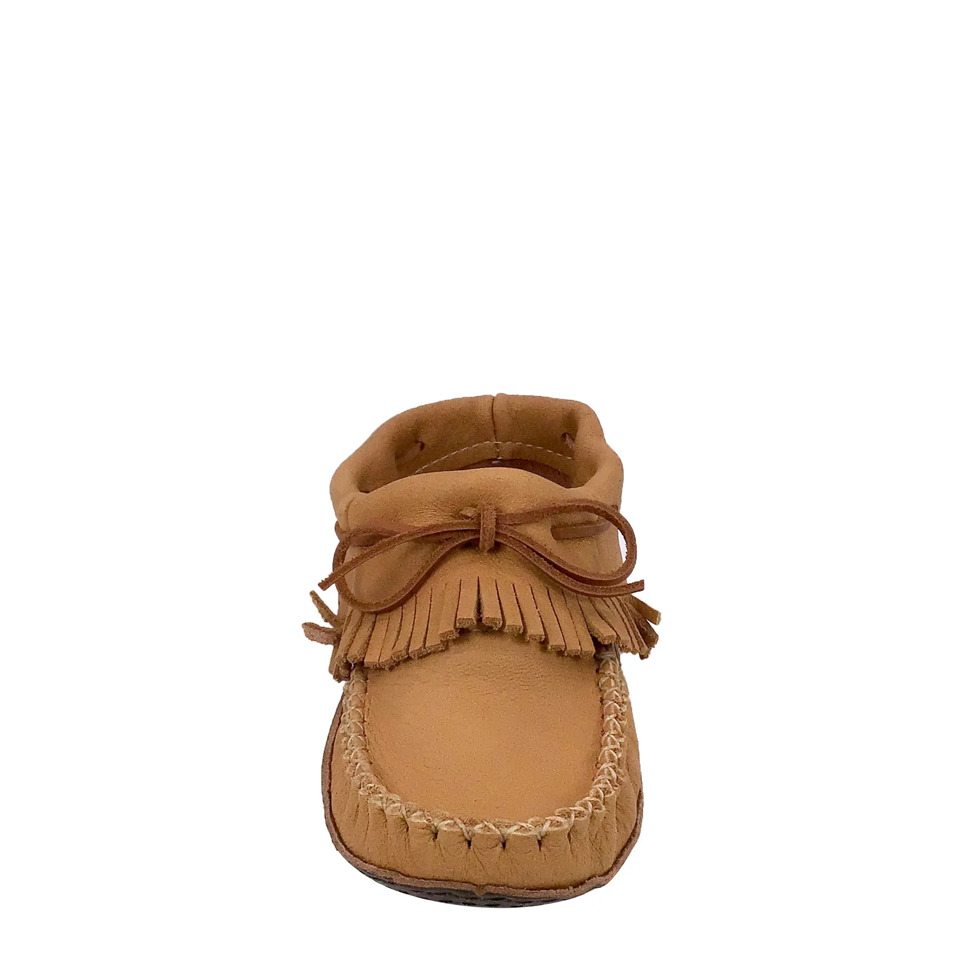 Women's Earthing Moccasins Fringed Ankle BB4685-N