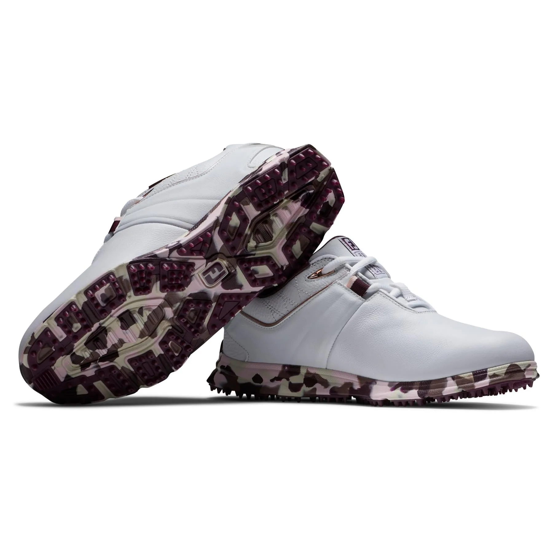 Womens LE Pro SL Camo Golf Shoe White - AW23